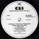 Kings of the Wild Frontier Australian label
