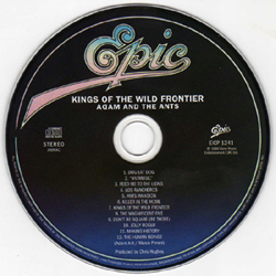 Kings of the WIld Frontier Japanese CD 
