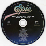 Kings of the Wild Frontier Japanese disc