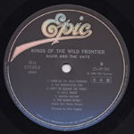 Kings of the Wild Frontier Japanese label