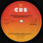 Kings of the Wild Frontier The Netherlands label