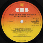 Kings of the Wild Frontier label