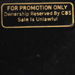 Gold promotional stamp