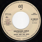 Deutscher Girls Jukebox label
