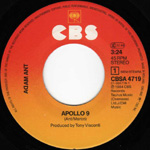 Apollo 9 Dutch label