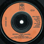 Goody Two Shoes IML label