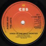 Kings of the Wild Frontier reissue small font label