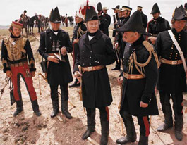 Scene from the film The Charge of the Light Brigade
