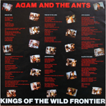 Kings of the Wild Frontier inner sleeve
