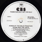 Kings of the Wild Frontier Australian label