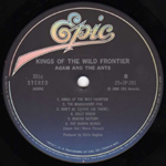 Kings of the Wild Frontier Japanese label