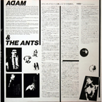 Kings of the Wild Frontier Japanese inner sleeve