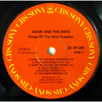 Kings of the Wild Frontier Malaysia label