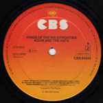 Kings of the Wild Frontier The Netherlands label