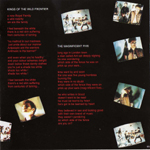 Kings of the Wild Frontier booklet