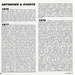 Kings of the Wild Frontier booklet