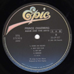 Prince Charming Japanese promo Side 2