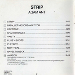 Strip booklet