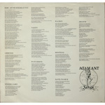 Strip inner lyric sleeve
