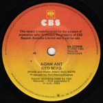 Red Scab promo label