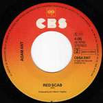 Red Scab label
