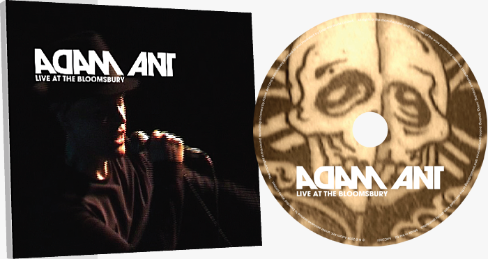 Live at the Bloomsbury disc showing Adam's tattoo